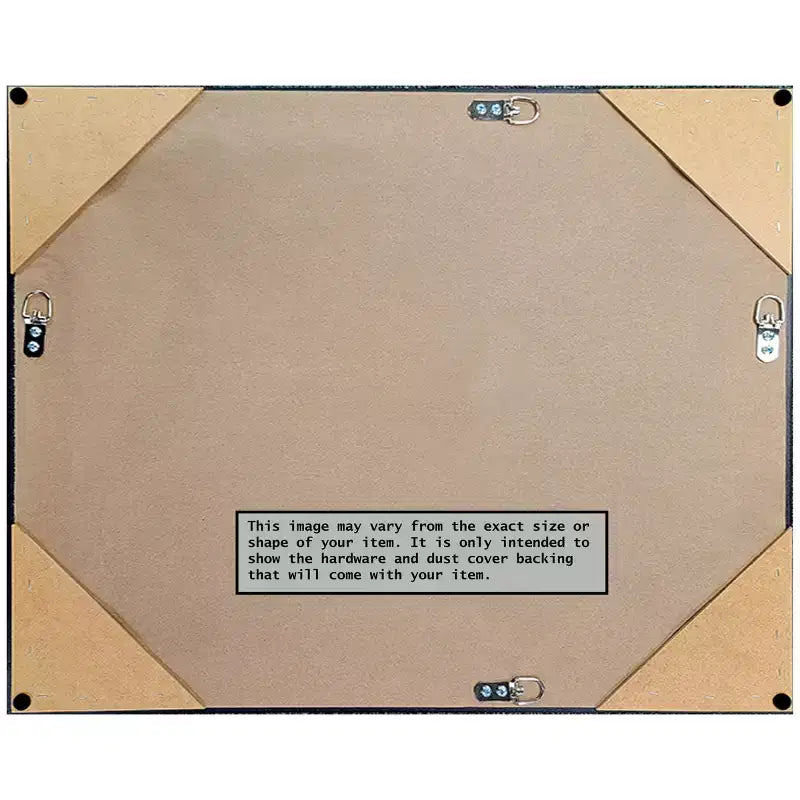 Miroir mural étroit expresso 42" x 31" sans biseau