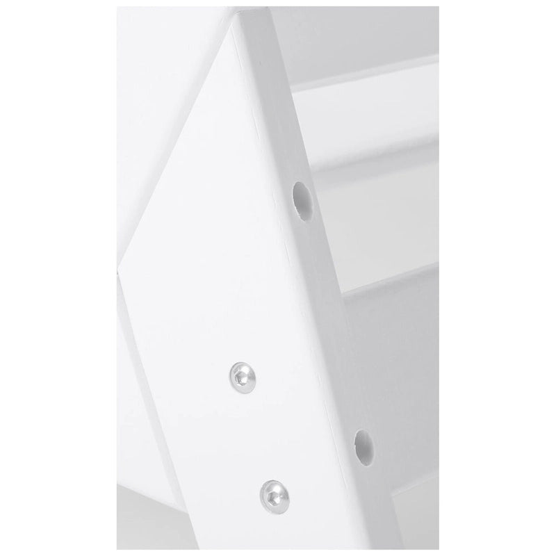 Polytrends Birchwood Fauteuil club d'extérieur profond toutes saisons en PEHD blanc avec coussins (1 pièce)
