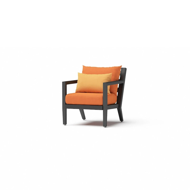 Ensemble de mobilier de jardin Thelix 5 pièces Sunbrella