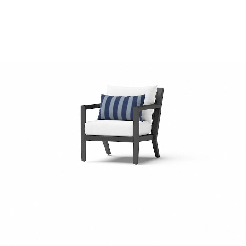 Ensemble de mobilier de jardin Thelix 5 pièces Sunbrella