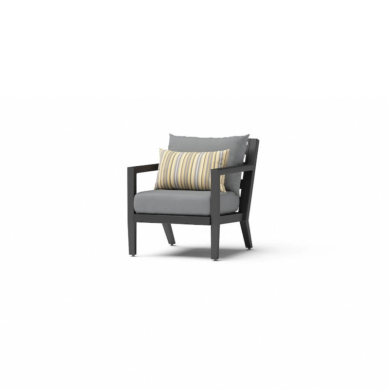 Ensemble de mobilier de jardin Thelix 5 pièces Sunbrella