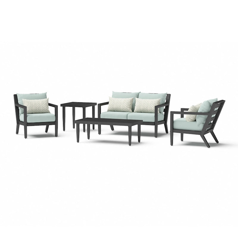 Ensemble de mobilier de jardin Thelix 5 pièces Sunbrella
