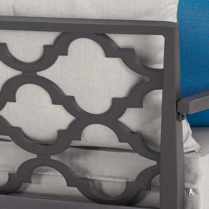 Ensemble de mobilier de jardin 5 pièces Venetia