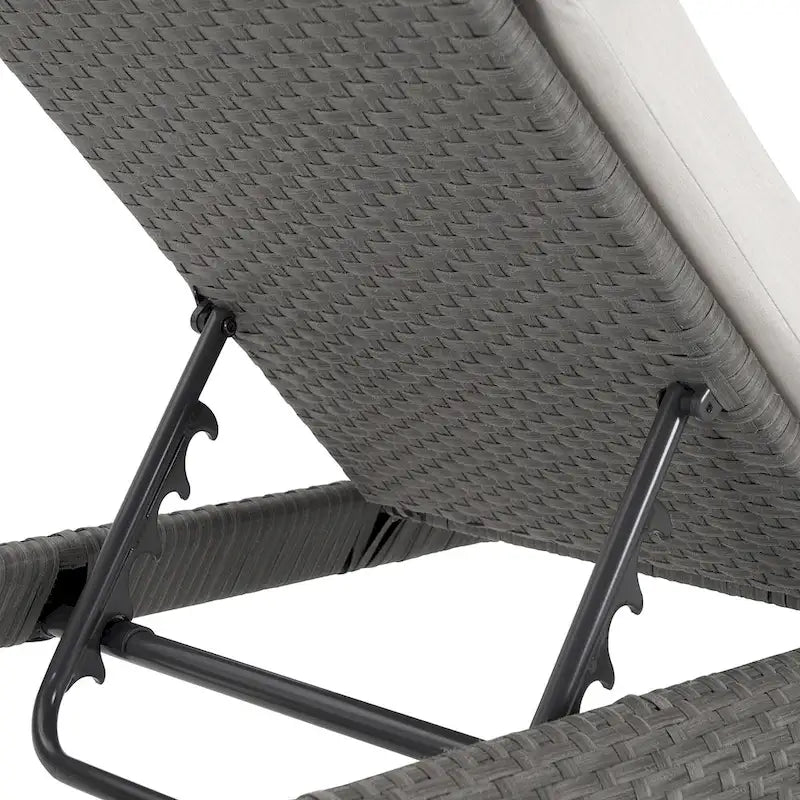 Chaises longues de patio Vistano Sunbrella, 2 pièces - Gris