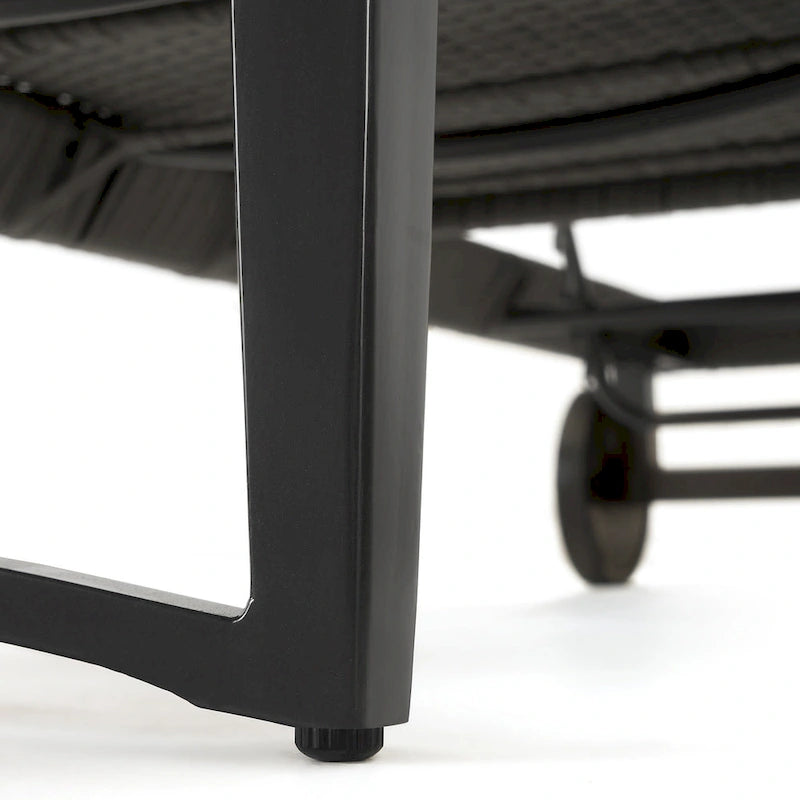 Chaises longues de patio Vistano Sunbrella, 2 pièces - Gris
