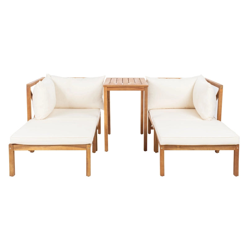 Ensemble de sectionnel 5 pièces Ronson pour l'extérieur SAFAVIEH - 27L x 27P x 27H