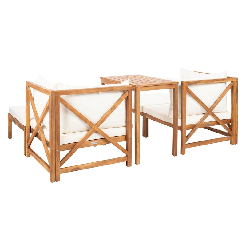 Ensemble de sectionnel 5 pièces Ronson pour l'extérieur SAFAVIEH - 27L x 27P x 27H