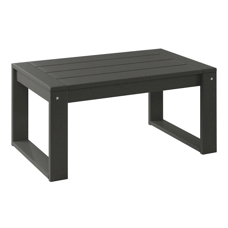 Ensemble de sectionnel profond 6 pièces pour patio Polytrends Endless avec cadre gris