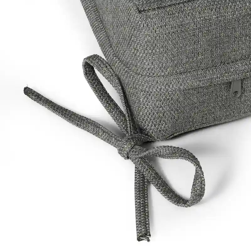 Ensemble de sectionnel profond 6 pièces pour patio Polytrends Endless avec cadre gris