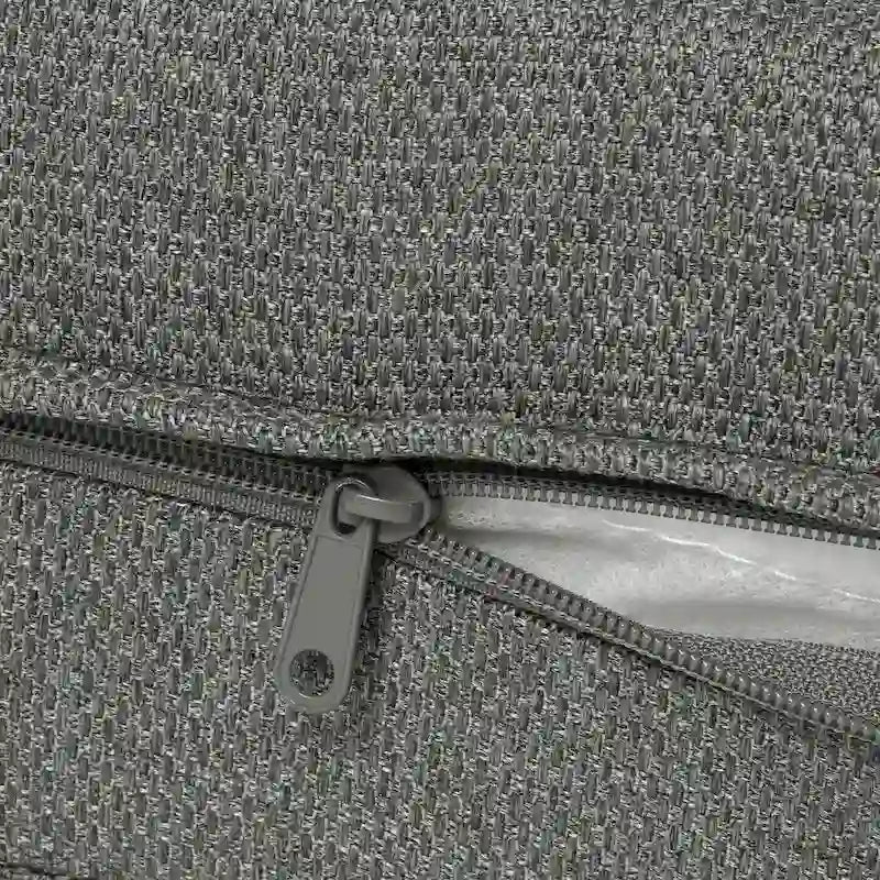 Ensemble de sectionnel profond 6 pièces pour patio Polytrends Endless avec cadre gris