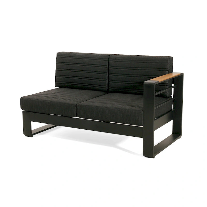 Christopher Knight Home - Ensemble table foyer au propane Mason avec support de réservoir pratique