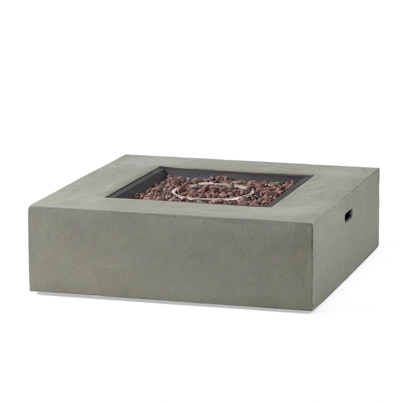 Christopher Knight Home - Ensemble table foyer au propane Mason avec support de réservoir pratique