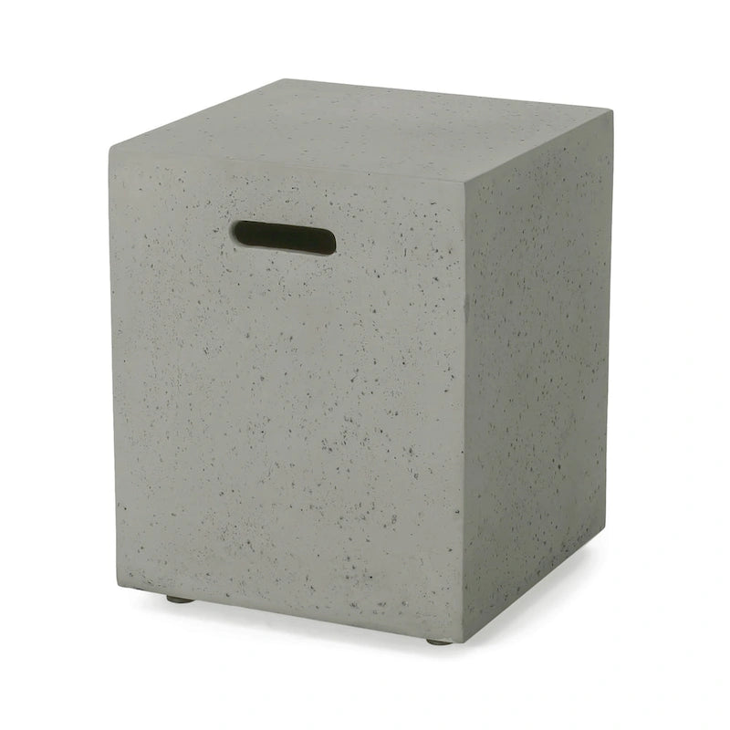 Christopher Knight Home - Ensemble table foyer au propane Mason avec support de réservoir pratique