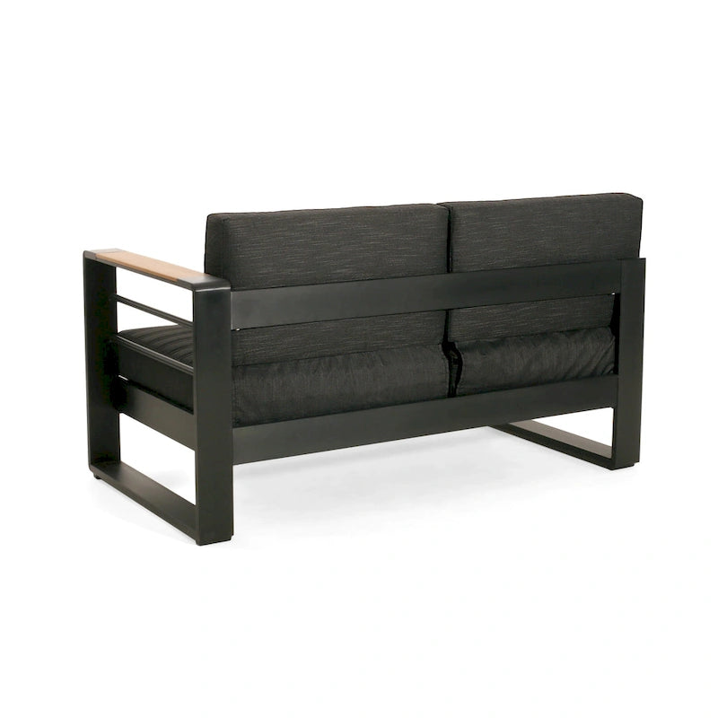 Christopher Knight Home - Ensemble table foyer au propane Mason avec support de réservoir pratique