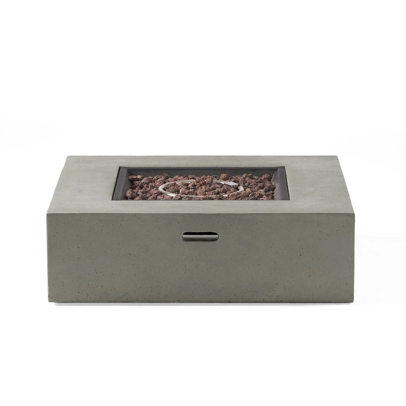 Christopher Knight Home - Ensemble table foyer au propane Mason avec support de réservoir pratique