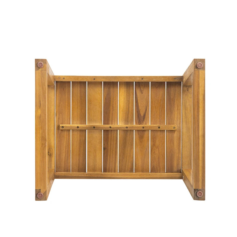Banc de salle à manger Christopher Knight Home en bois d'acacia (lot de 2)