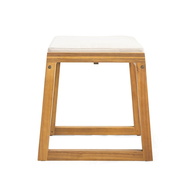 Banc de salle à manger Christopher Knight Home en bois d'acacia (lot de 2)