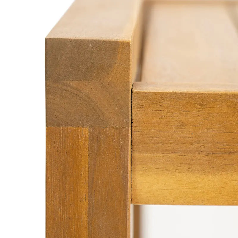 Banc de salle à manger Christopher Knight Home en bois d'acacia (lot de 2)