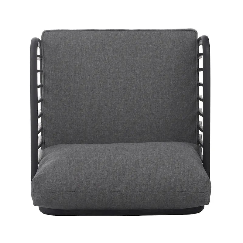 Christopher Knight Home - Ensemble de patio extérieur Ashton 4 pièces avec sièges profonds modulaires et table basse, conception résistante aux intempéries