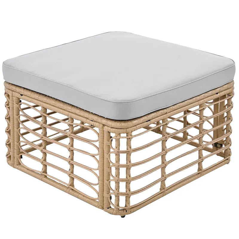 Ensemble de canapé d'angle de jardin moderne Tayla par GDFStudio