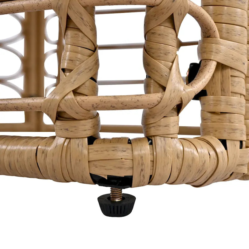 Ensemble de canapé d'angle de jardin moderne Tayla par GDFStudio