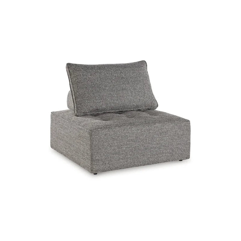 Signature Design by Ashley Bree Zee Gray - Sectionnel d'extérieur 5 pièces - 114 L x 76 P x 35 H