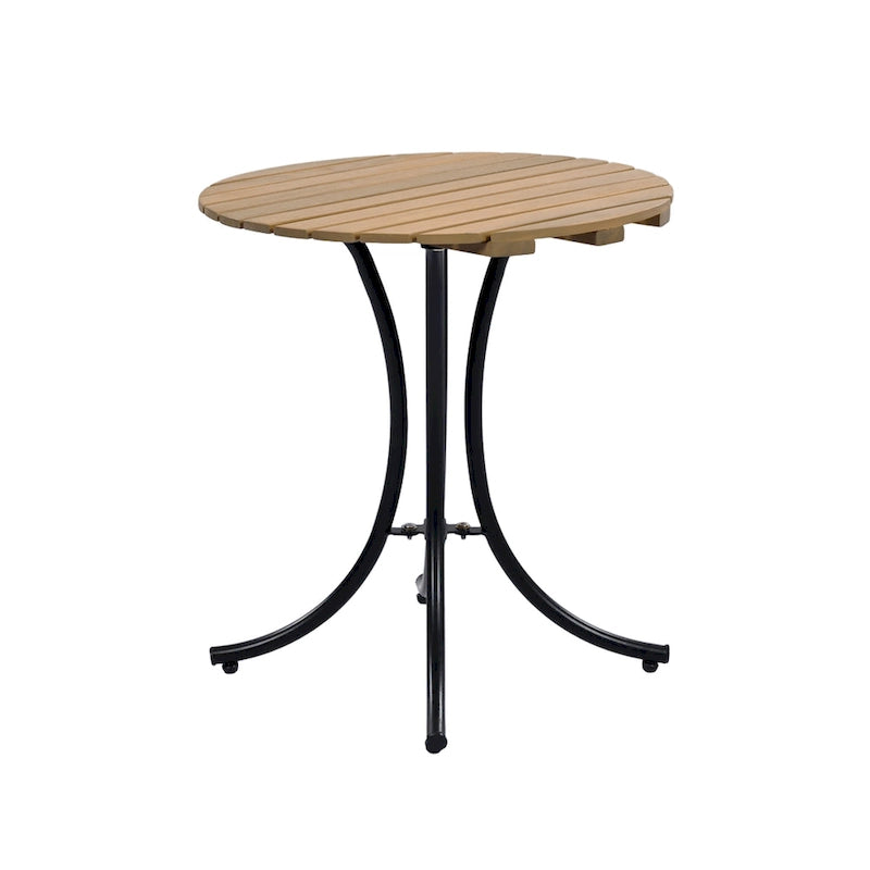 Roomfitters Ensemble de mobilier de patio en osier 3 pièces avec chaise longue, pouf et coussins pour jardin ou terrasse