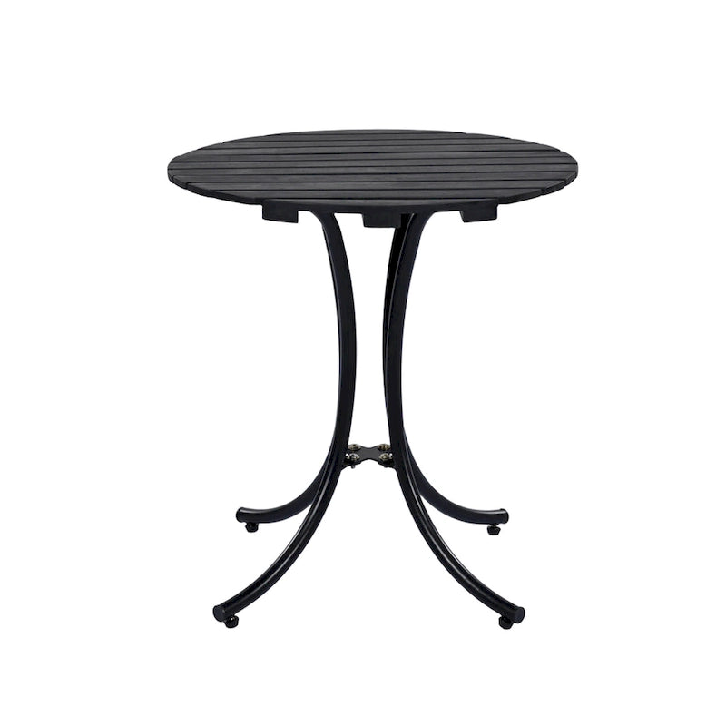 Roomfitters Ensemble de mobilier de patio en osier 3 pièces avec chaise longue, pouf et coussins pour jardin ou terrasse