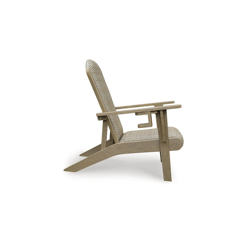 Signature Design by Ashley Chaise Adirondack Beige Coastal Reef – 30.25 L x 39.5 P x 39.5 H