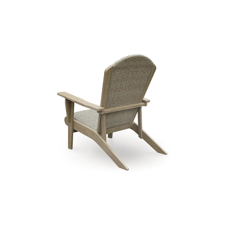 Signature Design by Ashley Chaise Adirondack Beige Coastal Reef – 30.25 L x 39.5 P x 39.5 H