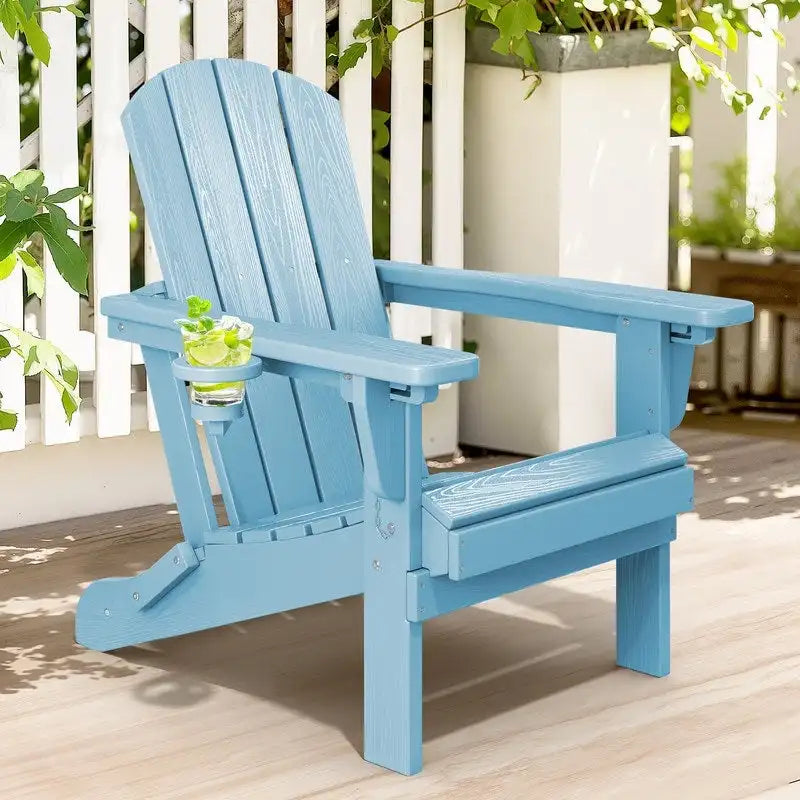 Chaise de jardin pliante 3 positions Inclinable Grain de bois PE, Résistante aux intempéries