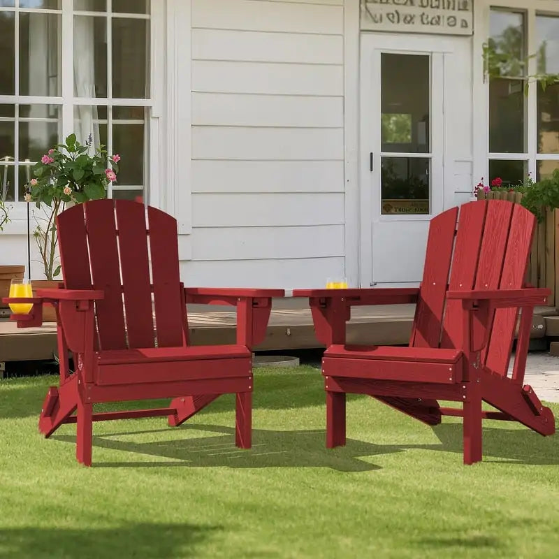 Chaise de jardin pliante 3 positions Inclinable Grain de bois PE, Résistante aux intempéries