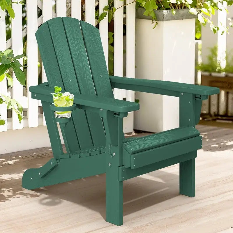Chaise de jardin pliante 3 positions Inclinable Grain de bois PE, Résistante aux intempéries