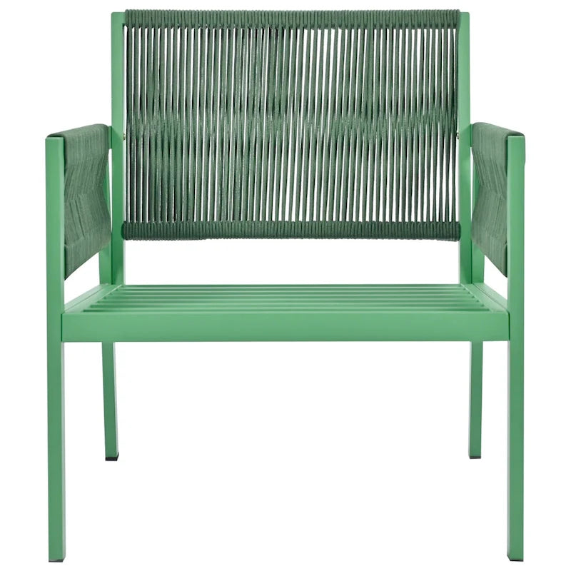 Ensemble de mobilier de patio 4 pièces, ensemble de conversation de jardin extérieur avec table en verre trempé, sièges profonds et coussins épais