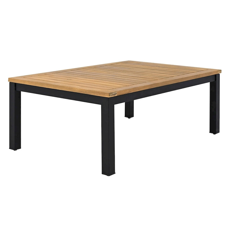 Ensemble de canapé d'extérieur 4 pièces avec coussins imperméables