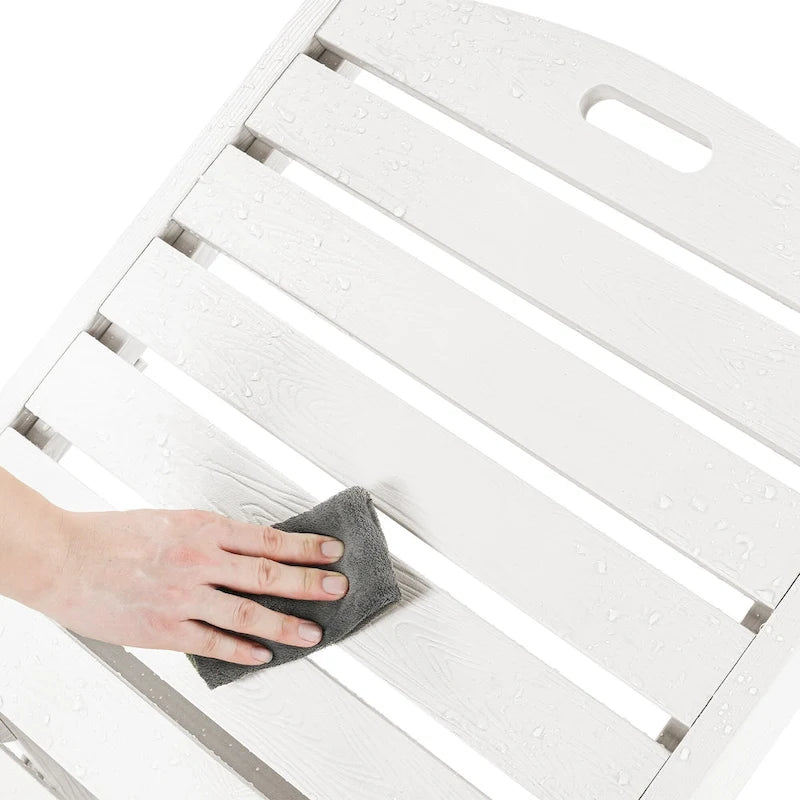 Yurevna HDPS Chaise longue d'extérieur tous temps avec table d'appoint (ensemble 2 pièces)