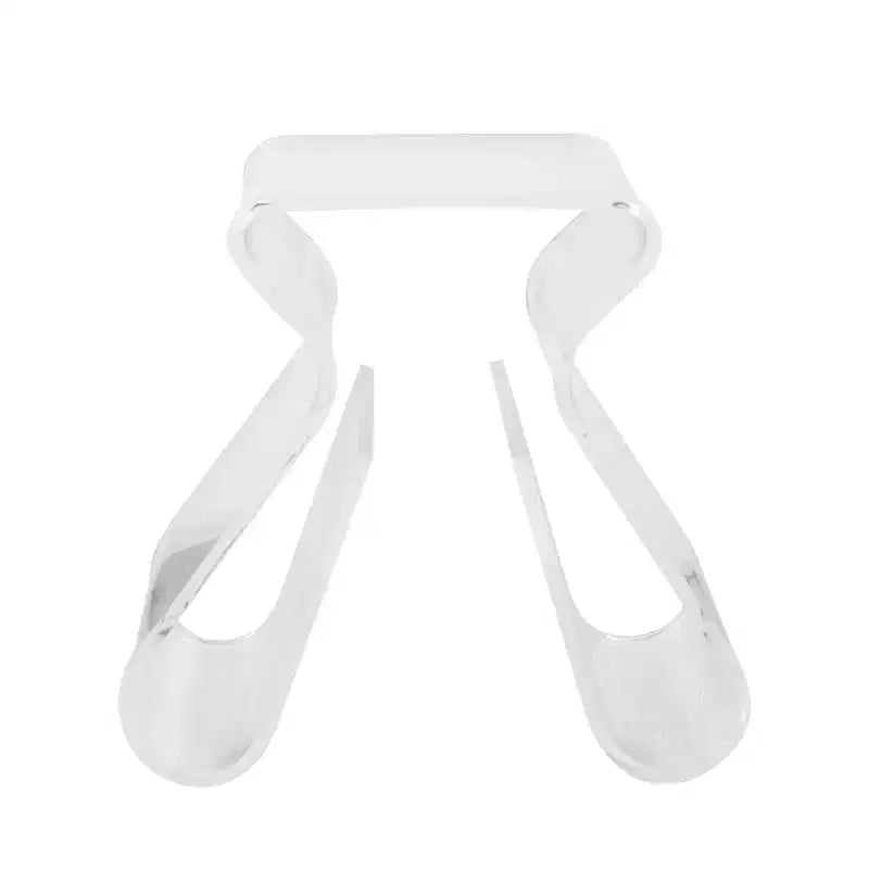 Tabouret et porte-revues en acrylique, transparent