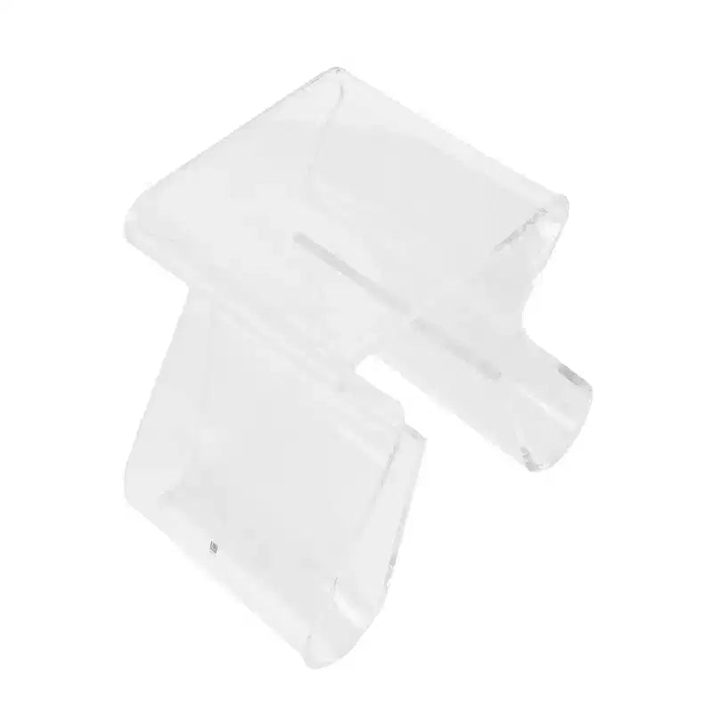 Tabouret et porte-revues en acrylique, transparent
