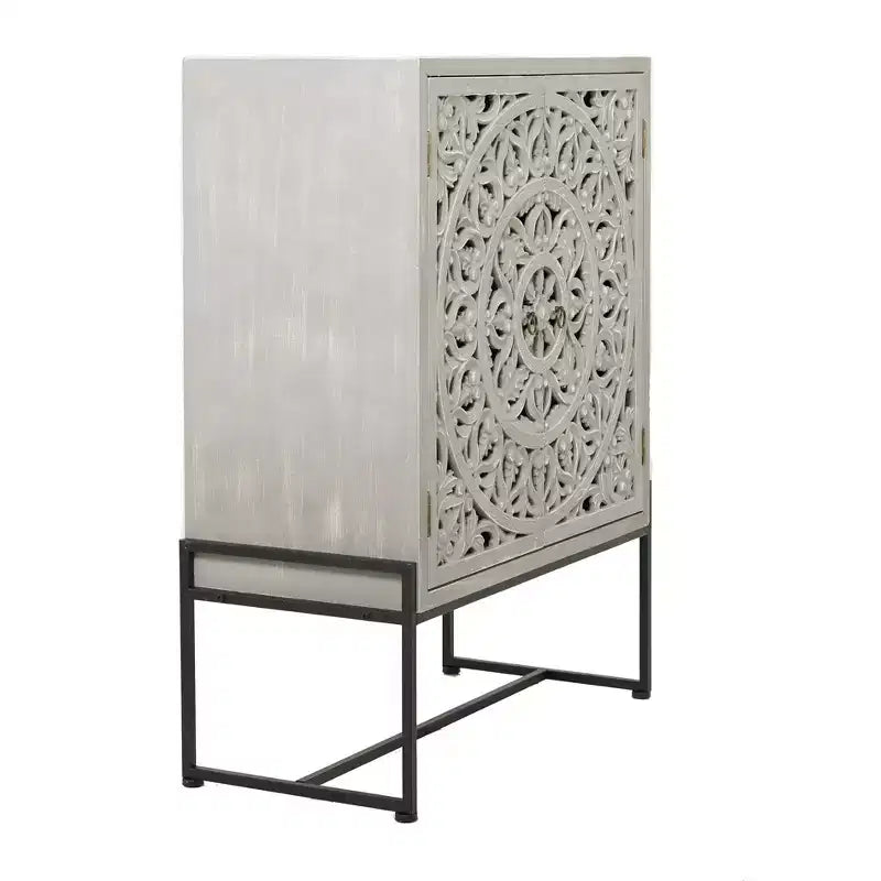 Meuble bas traditionnel en bois 42 x 30
