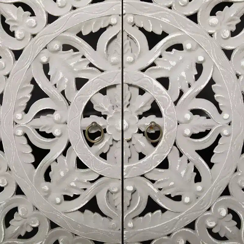 Meuble bas traditionnel en bois 42 x 30