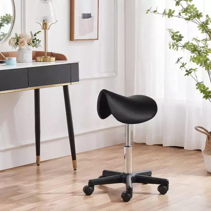 Tabouret à roulettes selle hydraulique réglable Chaise de salon