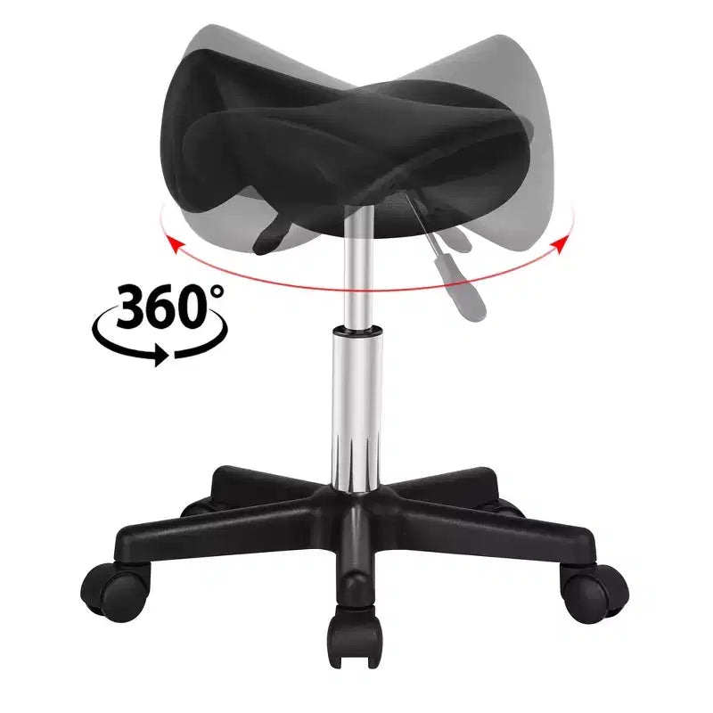 Tabouret à roulettes selle hydraulique réglable Chaise de salon