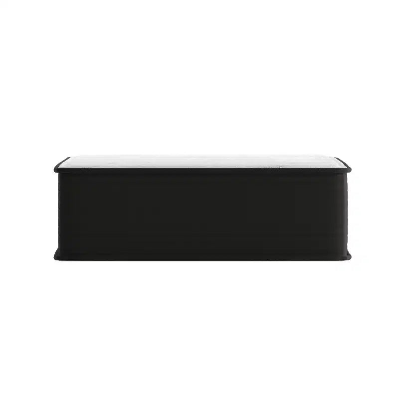 Matelas hybride 30 cm en mousse haute densité et ressorts ensachés, certifié CertiPUR-US, matelas en boîte