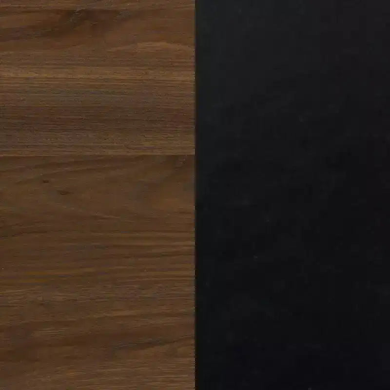 Meuble en bois à chevrons