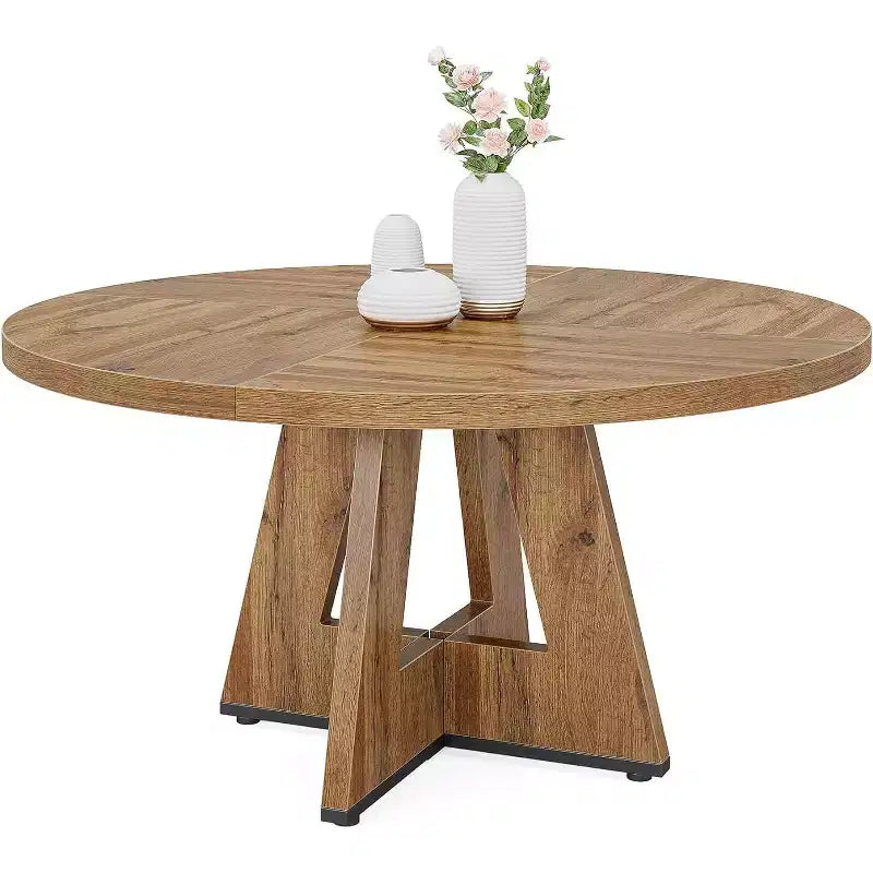 Table à manger ronde de 47 po pour 4 personnes