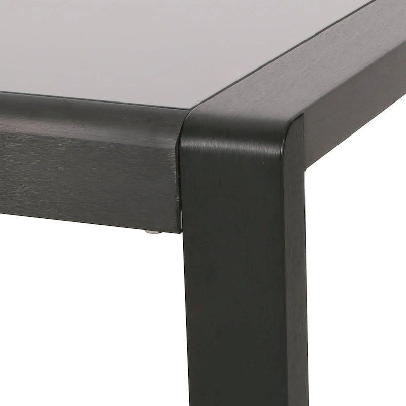 Ensemble causeuse en aluminium Maya Bay par Christopher Knight Home