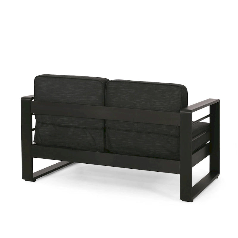 Ensemble causeuse en aluminium Maya Bay par Christopher Knight Home
