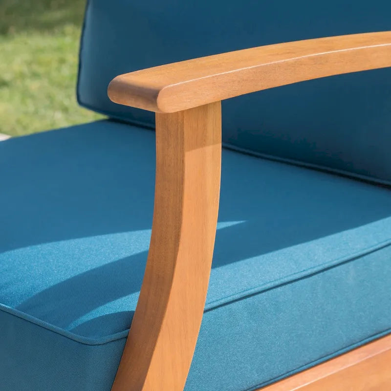 Ensemble de conversation de 5 pièces avec table de feu Mark Outdoor de Christopher Knight Home