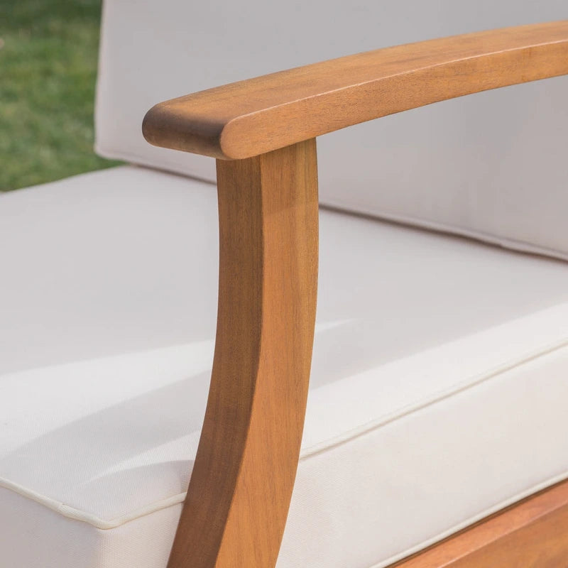 Ensemble de conversation de 5 pièces avec table de feu Mark Outdoor de Christopher Knight Home