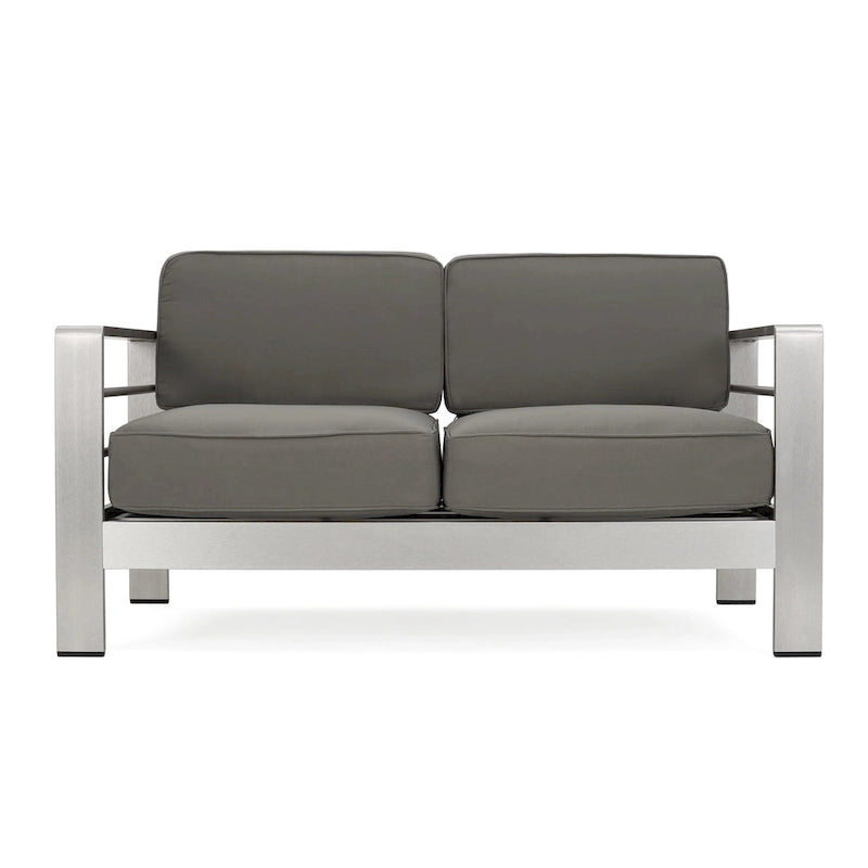 Ensemble de sièges d'extérieur 18 pièces Cape Coral avec coussins par Christopher Knight Home